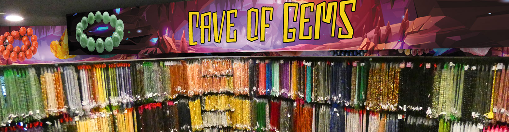 Cave of Gems at Beads N Crystals