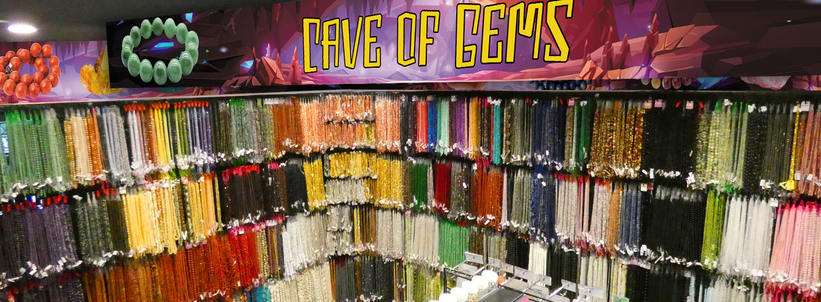Explore our Cave of Gems at Beads N Crystals
